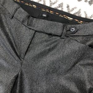 Express Editor Trouser 8 Long Metallic Sheen